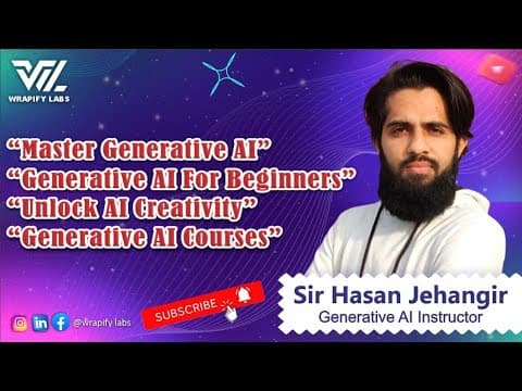 YouTube thumbnail — Generative AI Mastery demo