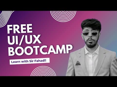 YouTube thumbnail — UI/UX Design Professional demo